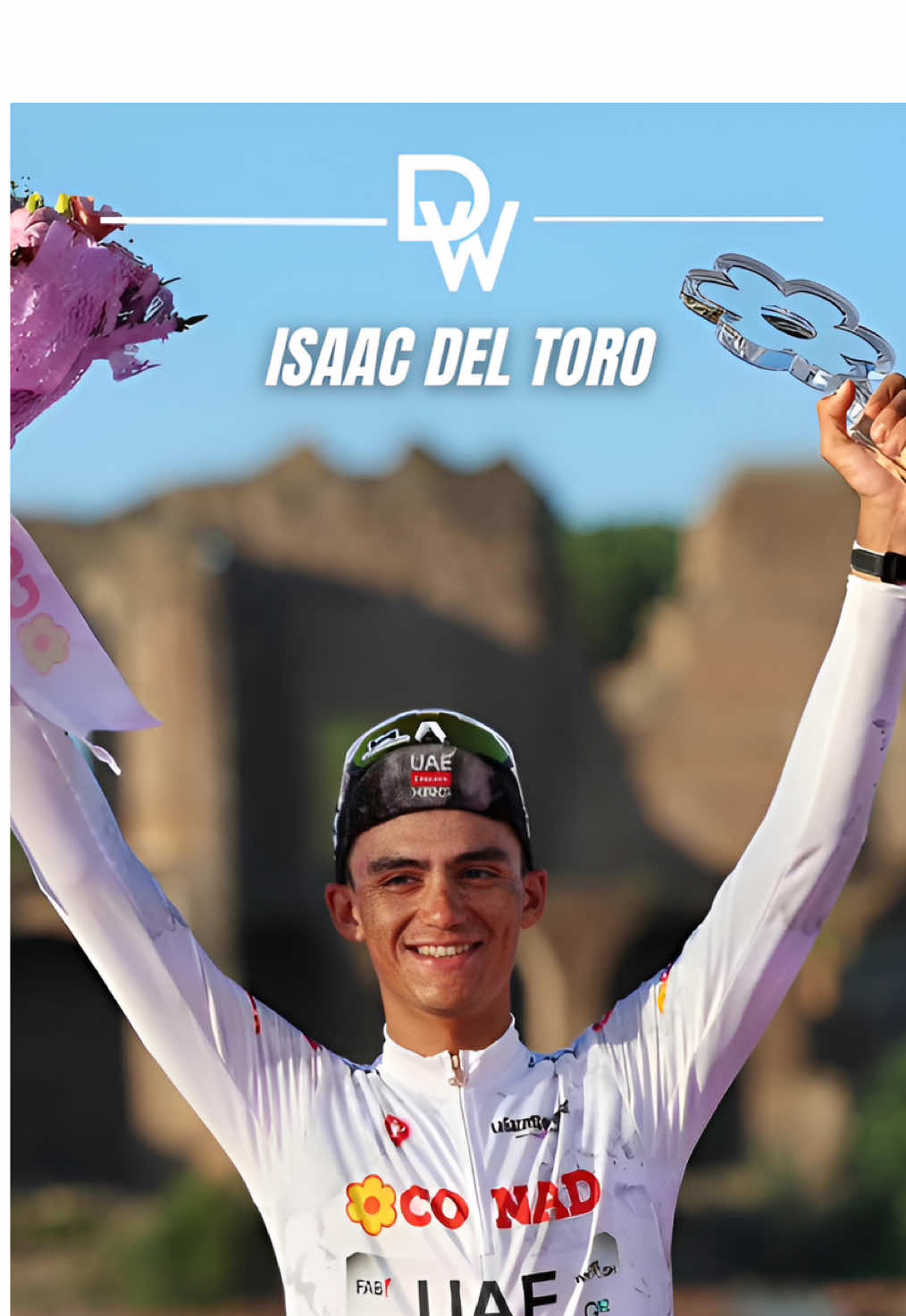 Isaac Del Toro… la révélation du Giro 2025. Un prodige mexicain déjà comparé à Pogacar. Est-ce qu’on assiste à la naissance d’un nouveau roi du cyclisme ? 👑 #Cyclisme #Giro2025 #IsaacDelToro #Pogacar #Sport