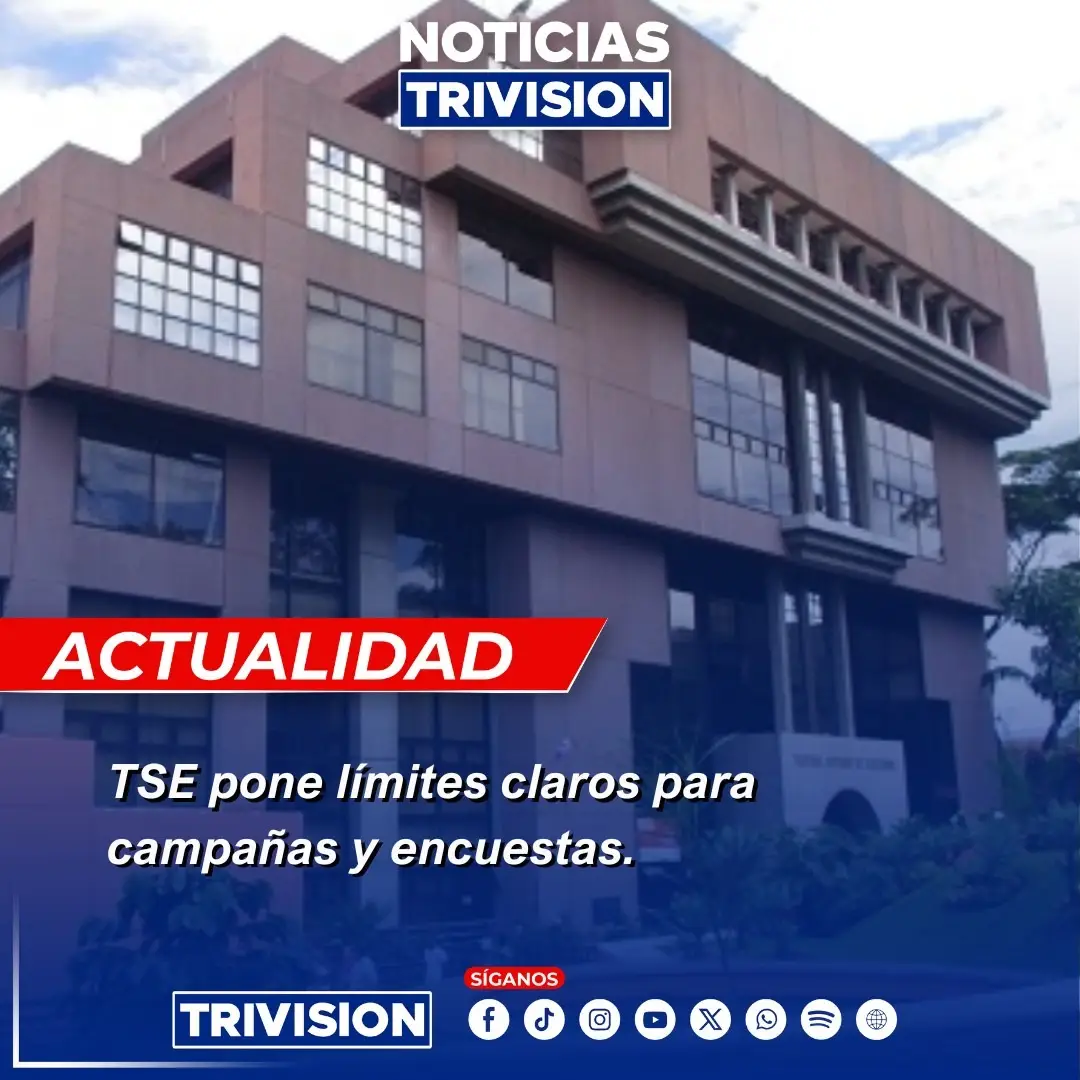 🔴#NoticiasTrivision| Los ciudadanos tendrán campañas más claras y equitativas este periodo electoral. Ninguna propaganda podrá usar logros públicos ni la imagen de funcionarios y todas las encuestadoras deben registrarse antes del 22 de octubre, para garantizar igualdad entre partidos, según informó el Tribunal Supremo de Elecciones.