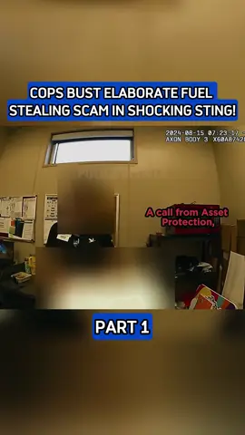 Cos Bust Elaborate Fuel Stealing Scam I’m Shocking Sting! P1 #bodycam #bodycampolice #cops #police #foryou 