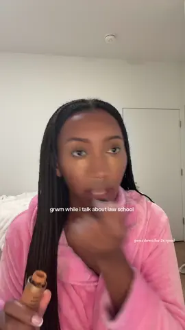 grwm while we talk about law school #grwm #lawschool #lawstudent 