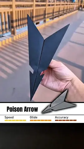 You might also like My New Poison Arrow Paper Airplane Design That Can Fly 100 FEET EASY - Paper Airplane Making Tutorial #vvvreview #origami #paperairplane #bestplane #DIY 