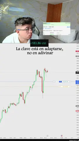 El mercado no se trata de tener la razón… se trata de tener la habilidad de adaptarse. Hoy pasamos de un sesgo bajista a un largo ganador en cuestión de minutos. La estructura nos habló, el plan nos guió y la adaptabilidad nos llevó al TP. 11 minutos, +4R y una lección clara: la flexibilidad es la verdadera fortaleza del trader. #xauusd #psicotrading #forex #trading #estebangoldfx 