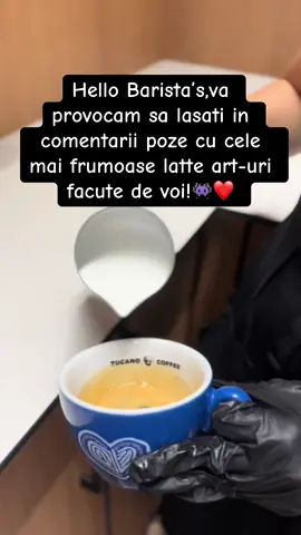 Sa va vedem!Dragi baristi,noi am lansat provocarea, voi veti raspunde? 👻 #barista #baristatok #latteart #coffee #coffeetok 