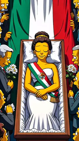 Claudia Sheinbaum Morirá🇲🇽...#thesimpsons #simpson #predicciones #lossimpson #mexico 