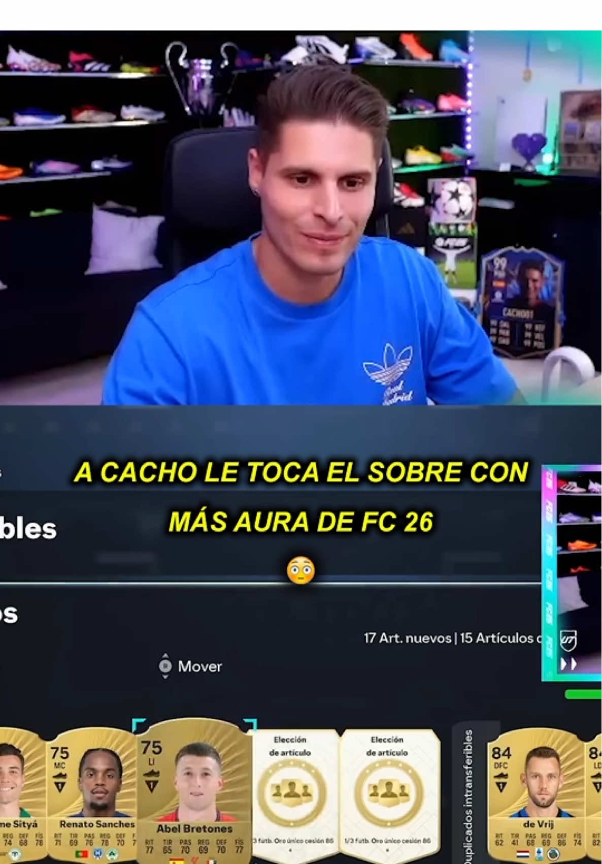 El sobre con mas aura de FC 26…😳 #cacho01 #eafc26 #fc26 #packopening #aura 