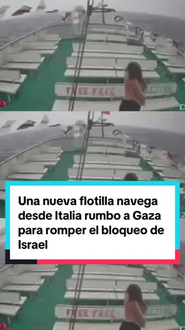 Una nueva flotilla de 11 barcos navega desde Italia rumbo a Gaza y espera llegar en dos días. El Gobierno de Meloni afronta una huelga general en protesta por el asalto israelí a la expedición humanitaria. Netanyahu libera a los cuatro diputados italianos de la misión, que ya han llegado a Roma. #flotilla #italia #giorgiameloni #guerraengaza #israel  