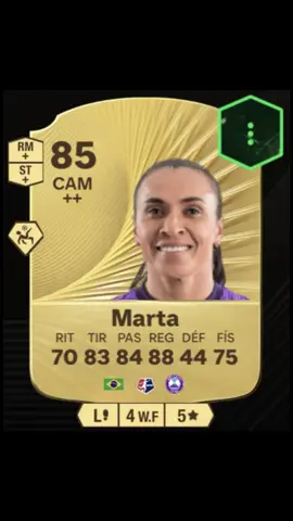 “La carta de Marta rompe TODO en FC 26 🚀” #marta #fypシ゚viral #futbol⚽️ #juegos #eafc26 