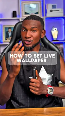 How to set TikTok videos as your wallpaper. #callitechy #capcut #ai #artificialintelligence #iPhone17 