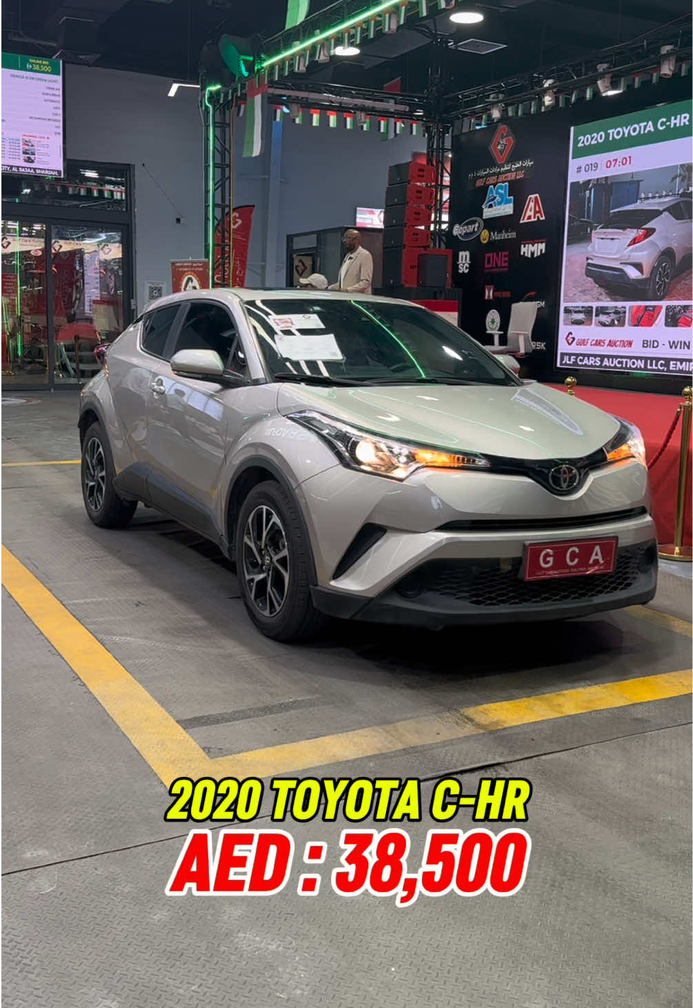 SOLD at our Special Auction ✅ Toyota C-HR 2020 at just AED 38,500 to one of valued customers!🚨  Get ready as we are starting our 3rd Weekly Auction Day that’s from Wednesday 8th Oct — more chances to bid, win, and drive away your dream car! 🏁  🔥 Even more fresh cars 🚗 Wider variety – Budget to Luxury ✅ Bigger deals, better opportunities Stay tuned — the announcement is coming SOON!  📍 Gulf Cars Auction, Al Sajjaa, Sharjah  📞 +971 55 880 0800  #GulfCarsAuction #BigAnnouncement #NewAuctionDay #CarAuctionUAE #BidWinDrive
