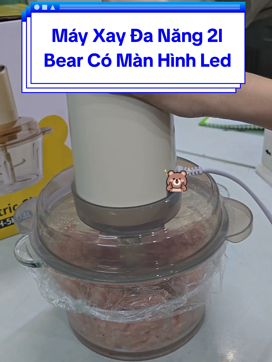 Máy Xay Đa Năng Bear 2L Bản Nâng Cấp 4 Chế Độ Xay Có Màn Hình Led Xịn Xò Bản Tiếng Việt Dễ Sử Dụng Nha #kimnganshopping #mayxaydanang #mayxaydanangbear #mayxaythit #mayxaythitdanang 