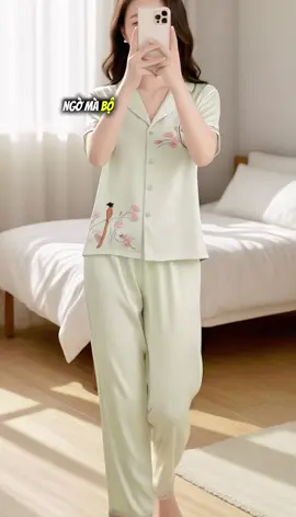 Đồ ngủ lụa cao cấp #dobongu 