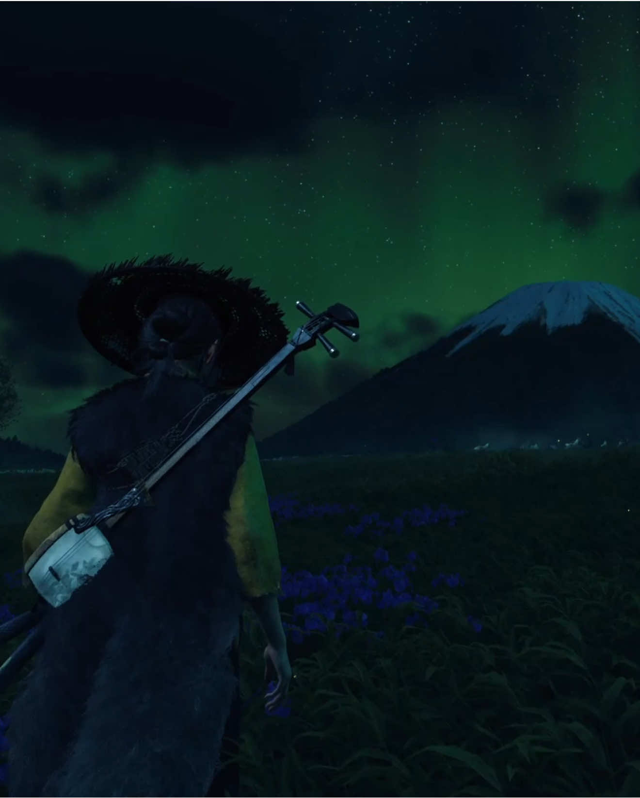The Atmosphere is perfect// #ghostofyotei #ghostoftsushima #ambience #gameplay #fyp 