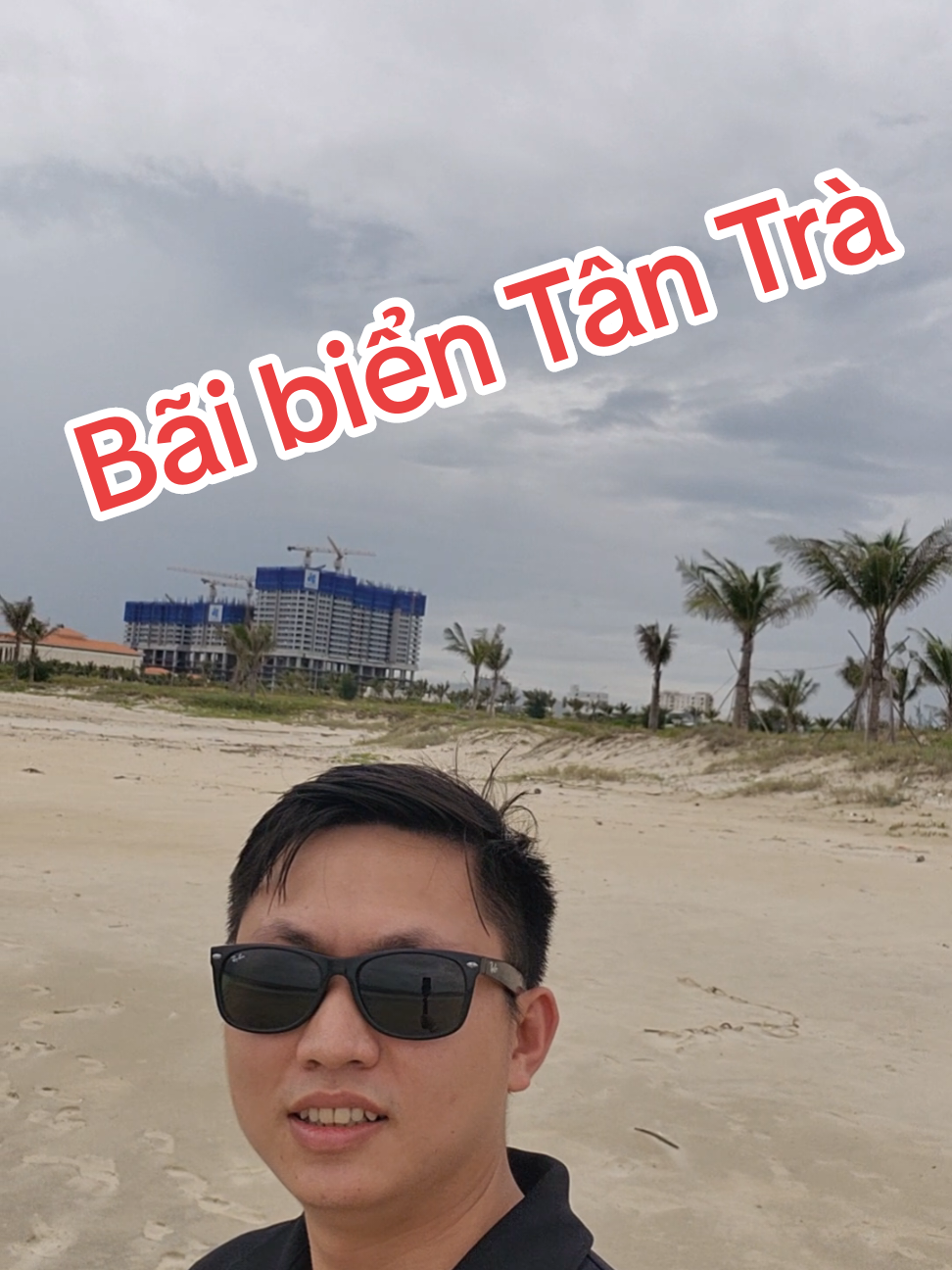 Bãi biển Tân Trà phía trước dự án New Town Diamond #biendanang #sheraton #newtowndiamond #viewbien #viewgolf 