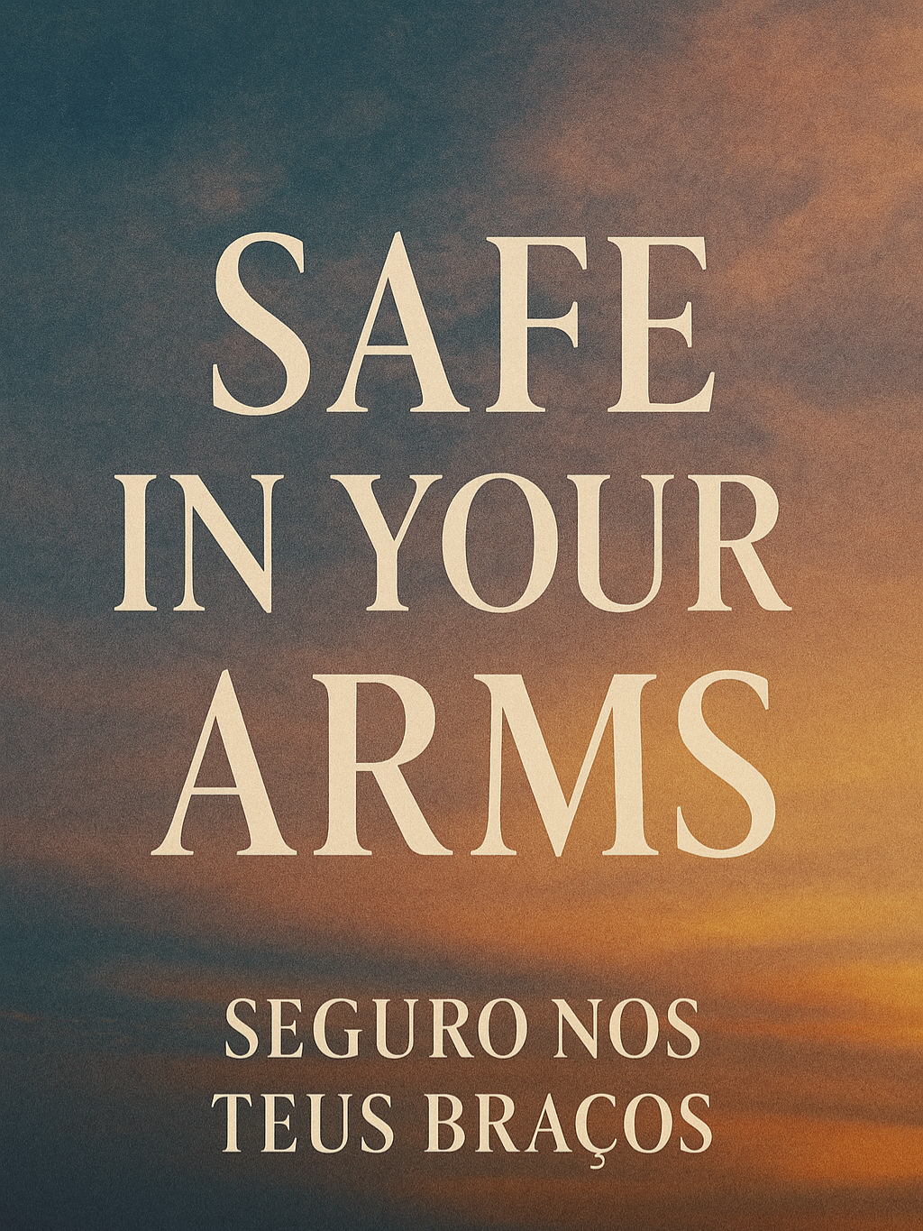 SAFE IN YOUR ARMS “Safe in Your Arms” is a soulful gospel R&B song about finding peace, protection, and unwavering love in God’s embrace.