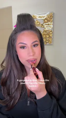 Practicing my makeup for a black tie gala ✨ what do we think??? #makeuphacks #makeuptutorial products: @medicube global milky toner and hyaluronic acid serum / @Patrick Ta Beauty Eyeshadow palette / @Iconic London blurring primer / @Haus Labs Foundation / @Hourglass Cosmetics vanish concealer / @ONE SIZE BEAUTY translucent powder / @makeupforever cream HD skin blush palette / @LYS Beauty contour stick / @Diorbeauty peach highlight palette / @Morphe Cosmetics sweet tea lip liner / @Charlotte Tilbury Peach lipstick/ @KIKO Milano gloss #MakeupRoutine 