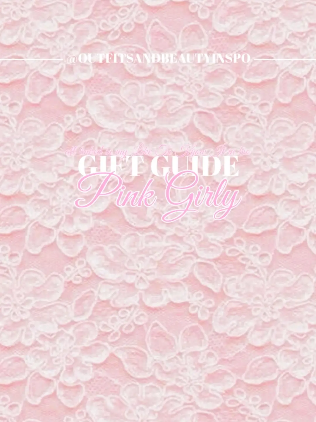#fyp #giftguide #pink #giftideas #girly 