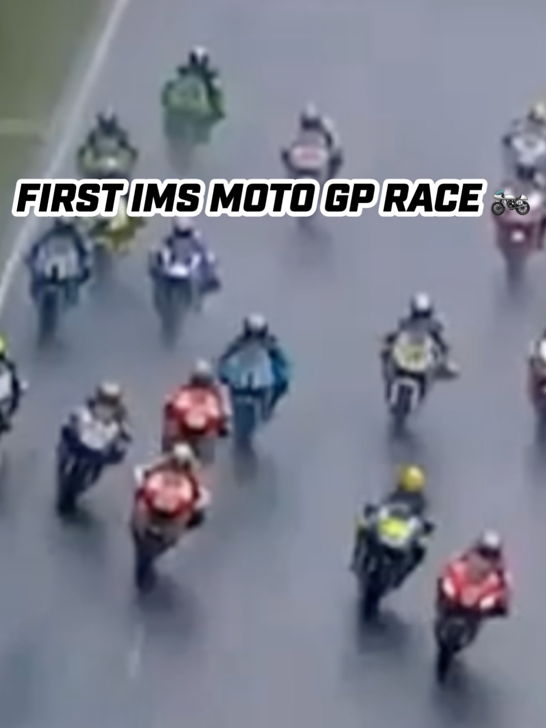 When Valentino Rossi's IMS story began 🌧️ The 2008 @MotoGP race winner returns to the track for the Indy 8 Hour next week! (🎥: MotoGP)
