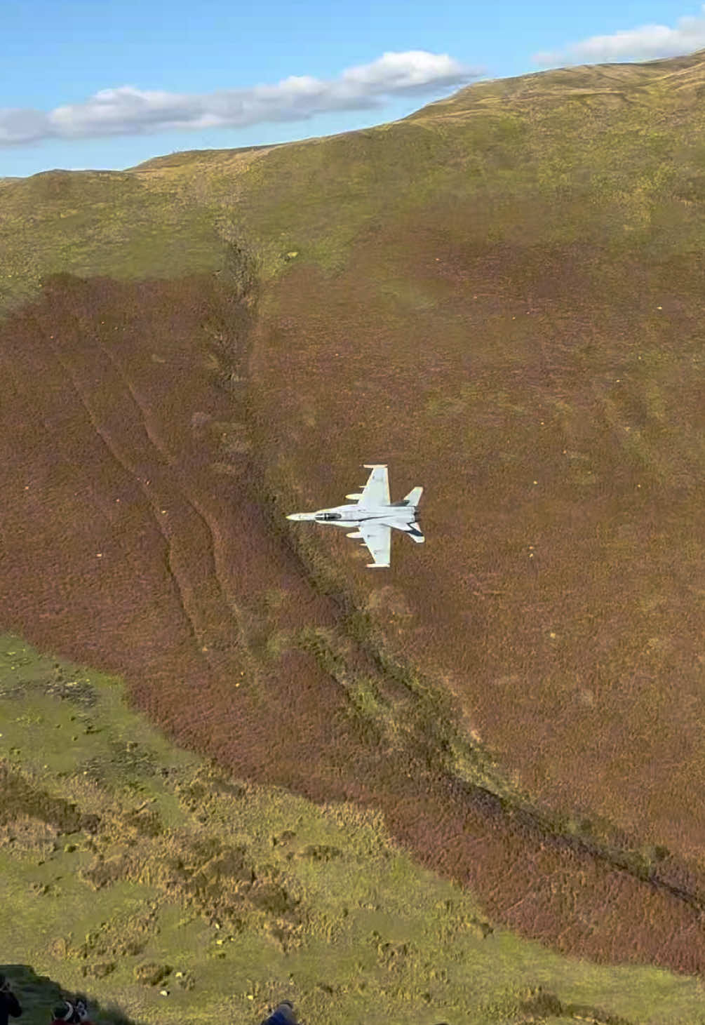 Canadian CF18s down low in Wales 🇨🇦🍁 #F18 #Canada #Wales #Machloop #foryou  
