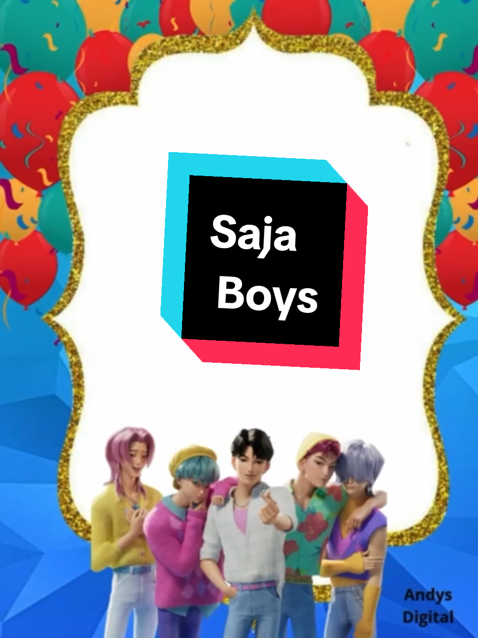 #CapCut INVITACIÓN DIGITAL PARA NIÑO DE LOS SAJA BOYS CON MÚSICA DE SODA POP INVITACIÓN DIGITAL EDITABLE EN CAPCUP UTILIZA ESTA PLANTILLA SI LA NECESITAS EN MI PERFIL TENGO UN TUTORIAL DE COMO PUEDES MODIFICAR LOS DATOS SOLO NECESITAS DESCARGAR LA APLICACIÓN DE CAPCUP Y VER MI TUTORIAL QUE ESTA EN MI PERFIL #sodapop #sajaboys #humor #parati 