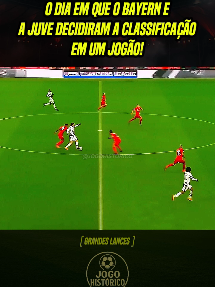 Jogo histórico entre Bayern vs Juve!! #championsleague #bayerndeMunique #juventus #fyp #tiktokesportes