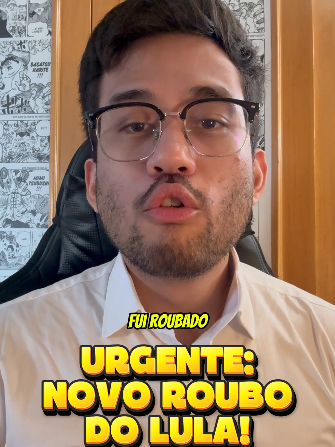 URGENTE: Fui roubado pelo Lula!