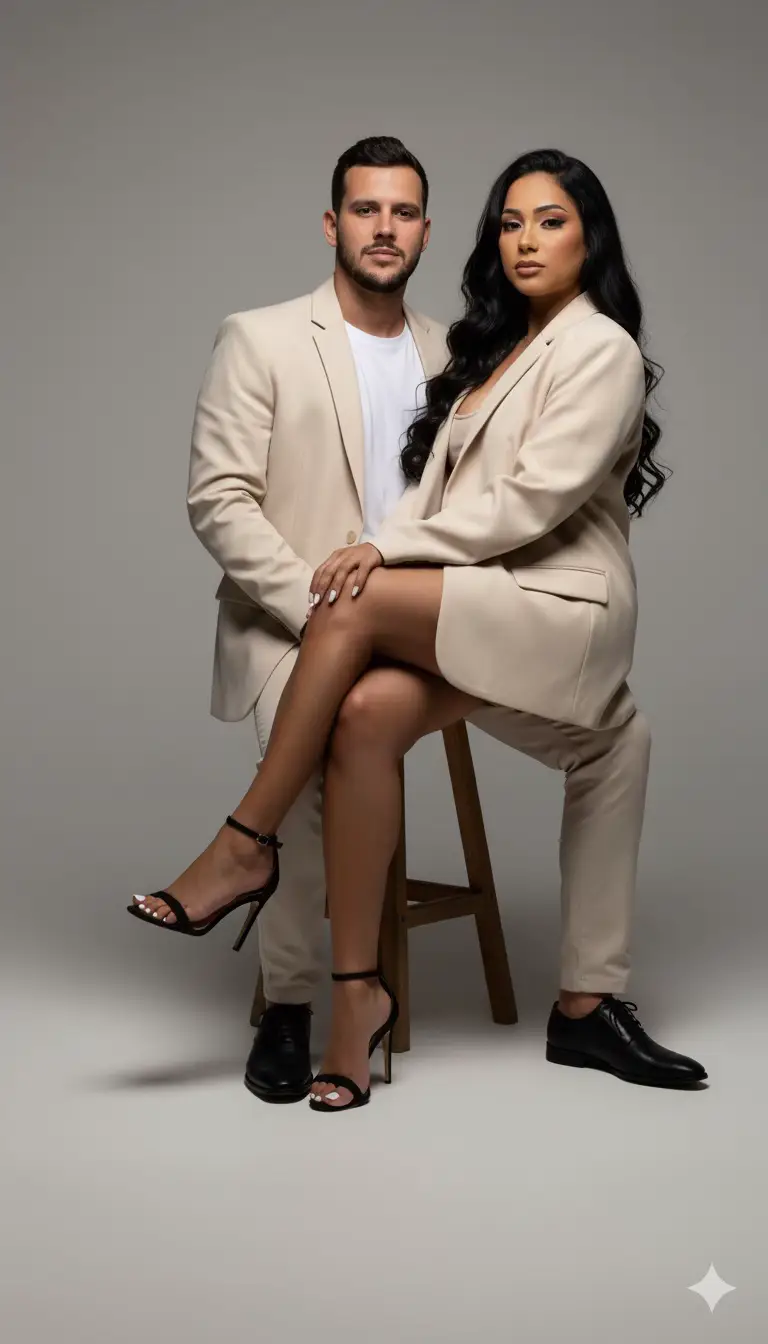 Ensaio fotográfico de casal que o Gemini preparou para mim❤️💍🤌 #gemini #viraltiktok #trend #casaltiktok6 #tiktok 