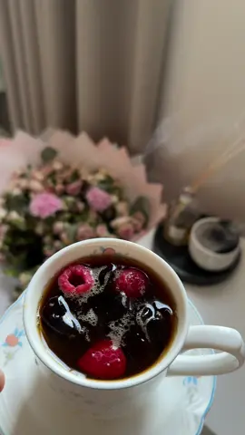 قهوه وورد 😍💕