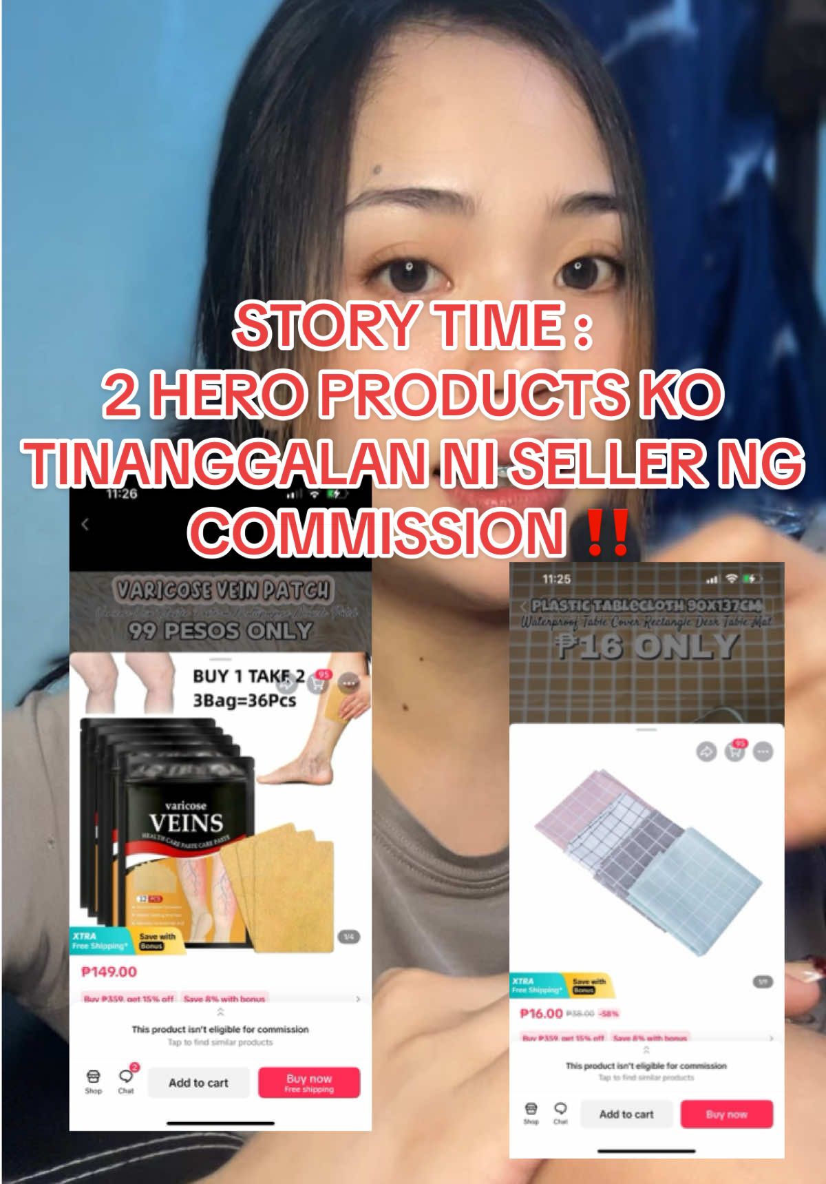 TINANGGALAN NI SELLER NG COMMISSIONS ANG 2 HERO PRODUCTS KO‼️ sobrang sama ng loob ko ngayon! Grabe kayo! Ang sasam@ niyoo!!! 😭#seller #eligible #fyp #viral #affiliate #affiliatetiktok #affiliatemarketing #scamalert 