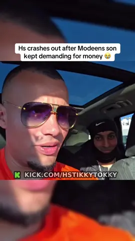 Hs crashes out after Modeens son kept demanding for money 😭 #hstikkytokky #modeen #fyp 