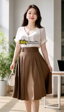 Chân váy công sở #chanvaydai 