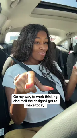 Cruising to the shop and already daydreaming about all the nails I get to create today 💅🏾💭💕 #NailTechLife #ShopChronicles #FreestyleNails #fyp #nailart 