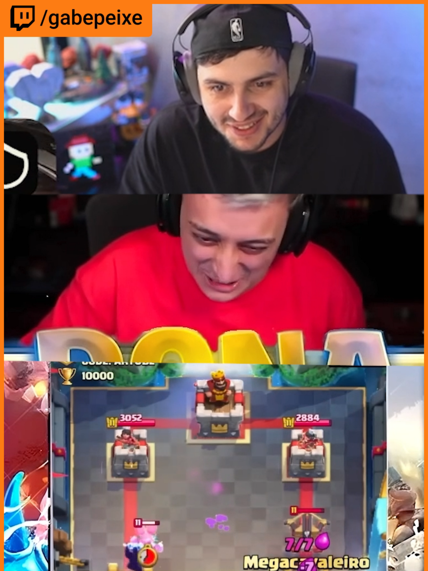Esse foi o deck mais roubado que ja vi!! kkkkkkkkkk #cortesgabepeixe #gabepeixe #loudgg #gabe #gtarp #metropolerp #dona