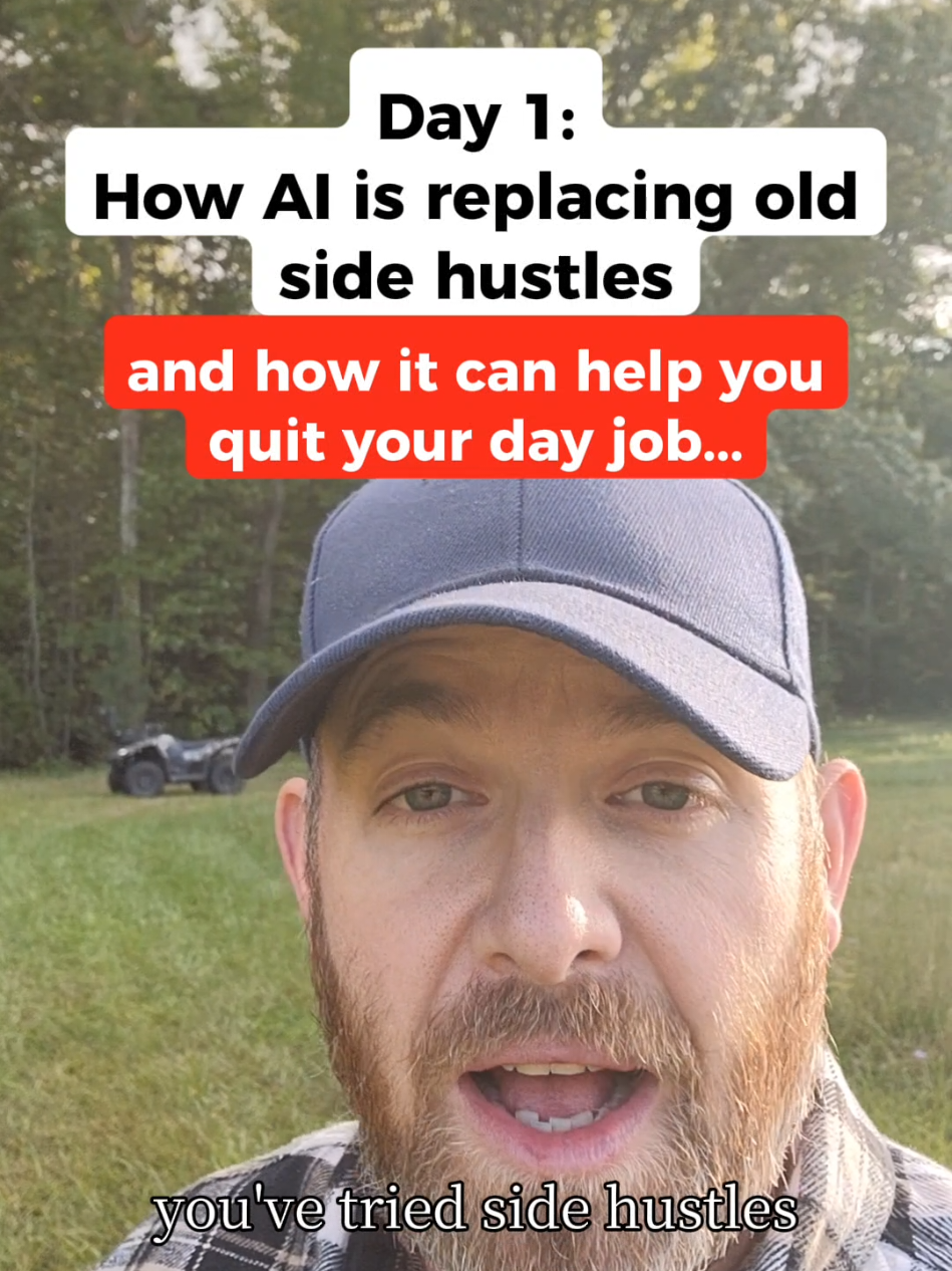 Day 1 of a brand-new series showing how I’m leveraging AI + simple digital assets to build freedom online. Follow so you don’t miss it
