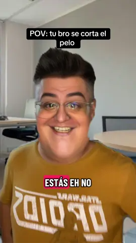 POV: tu compa se corta el pelo #humor #comedia #POV #parodia #bro