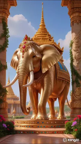 황금코끼리가 돈을 뿌립니다! 💰🐘 돈 빨리 받아가세요! #행운 #소원 #재물운 Golden Elephant Spraying Gold Coins  #GoodLuck #Wish #Money 黄金大象用鼻子喷洒金币 #好运 #愿望 #金钱
