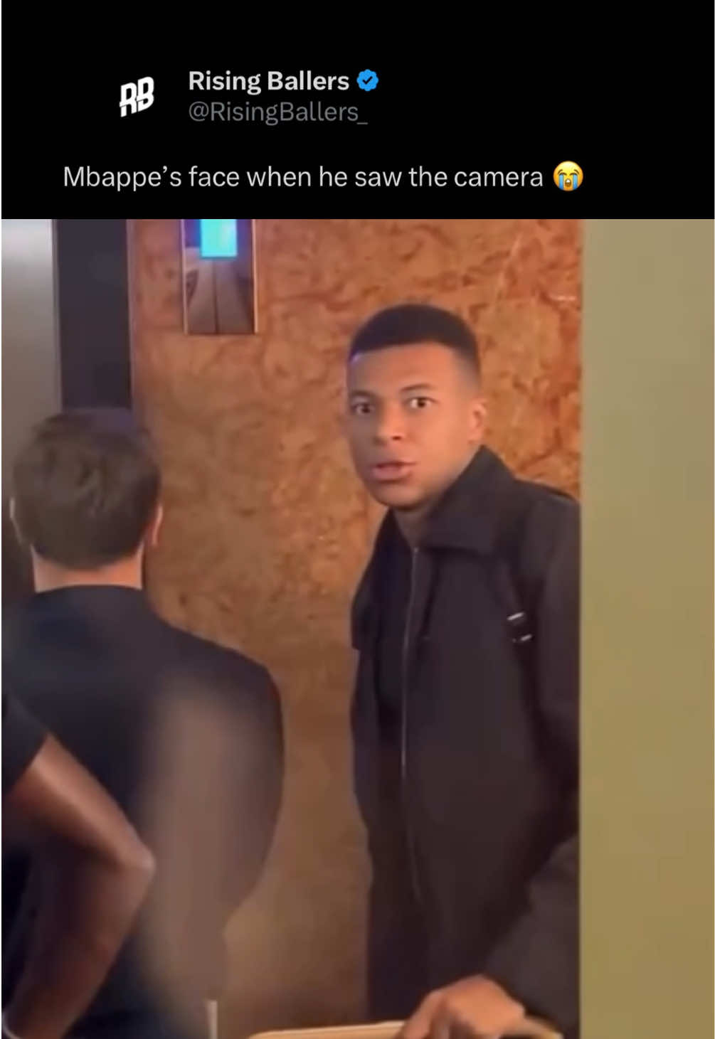 Mbappe’s face was like 😯🤣 @Thatguysjokes #KylianMbappe #Mbappe #funny #realmadrid #fyp 