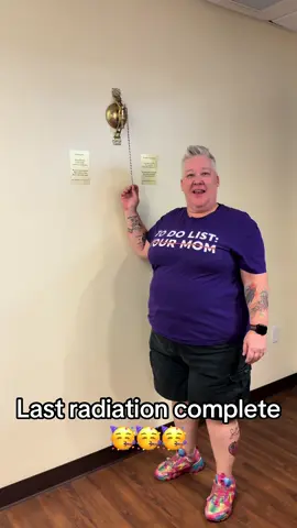 Last radiation completed 🥳🥳🥳🥳