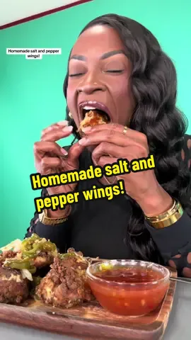 Homemade salt and pepper wings! 