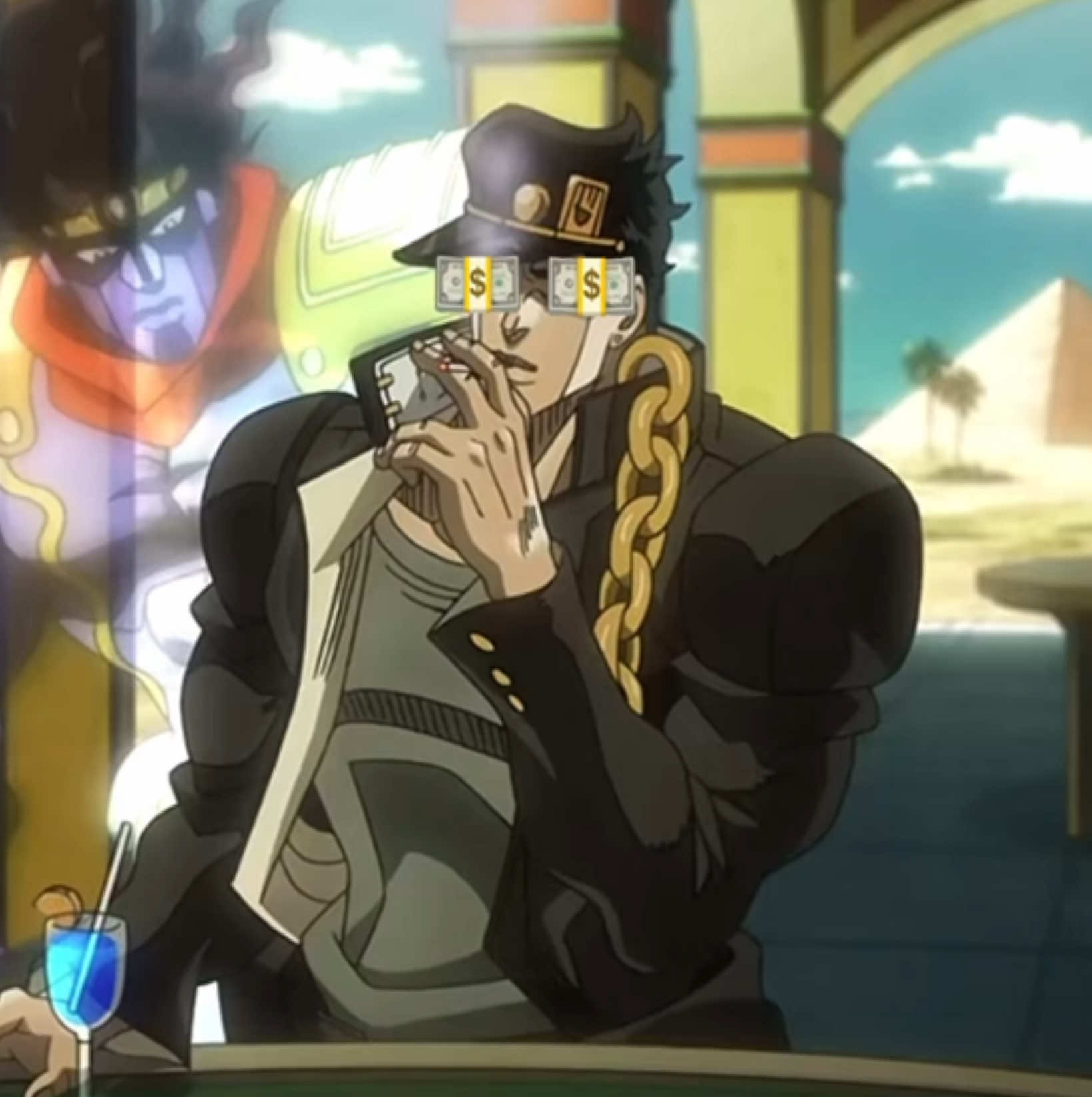 someone req a jotaro version #edit #jojosbizarreadventure #foryou #jjba #anime  
