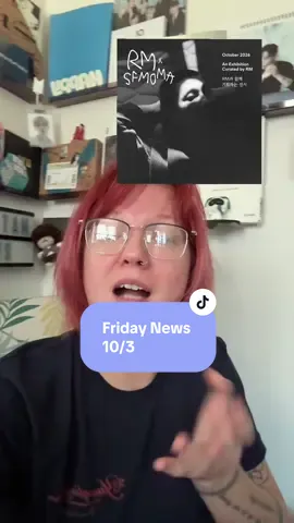 Namjoon to open an exhibit at @sfmoma - Bangtan News #bts #namjoon #taehyung #jimin #btsnews 