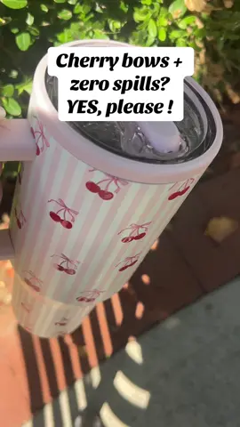 The cutest way to stay hydrated. The hydrogen deserves all the hype. Leak-proof and stays cold. #hydrojug #bows #socute #cherryontop #stayhydrated 