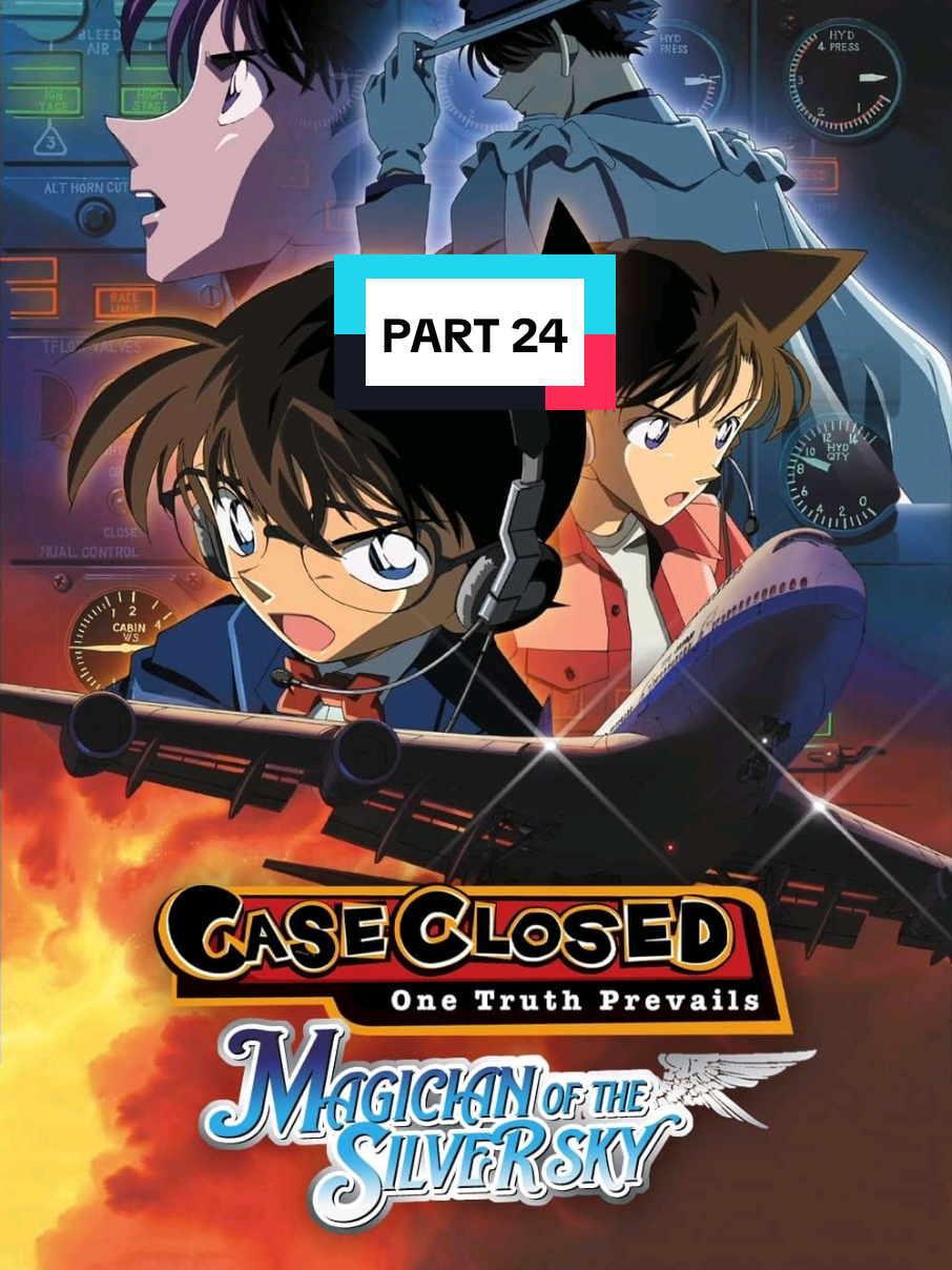 Detective Conan - Pesulap Langit Perak (Bahasa Indonesia) Part 24 #detectiveconan #fyp #reviewfilm #videoviral 
