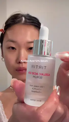 quick routine to calm blemishes ! use my @YesStyle code 12VIA for 12% off products used: @TIRTIR Inc. Azelaic Acid 12% Serum  TIRTIR PHA 15% Serum 