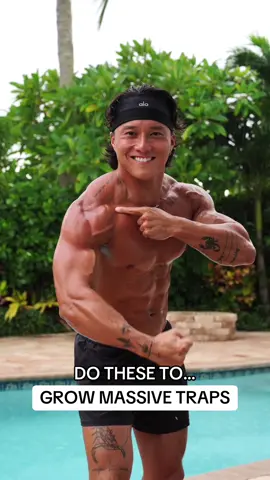 PICK YOUR TOP 3 EXERCISES #traps #trapsworkout #dumbbellworkout #bangfit 