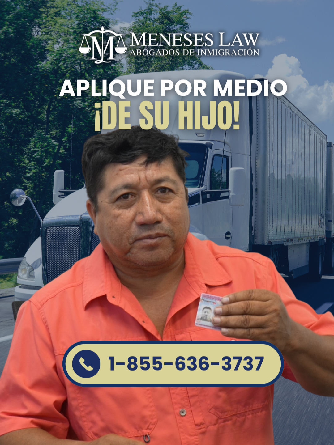 👉 Si su hijo es ciudadano y mayor de 21, ¡podría obtener su permiso de trabajo! ✨🇺🇸Dedicados a Resultados!🇺🇸✨ 🗣Permiso de trabajo! 🗣Residencia! ✅¿Casado o divorciado de un ciudadano? ✅¿Tiene hijo ciudadano mayor de 21 años? ✅¿Y antecedentes penales? ¡Llámenos! 📞1-855-MENESES ☎️1-855-636-3737 Estamos a sus órdenes todos los días de 7am a 10pm CT para agendar su consulta. #abogadadeinmigracion #abogadameneses #meneseslaw #CambiandoVidas #abogada #inmigracion #permisodetrabajo #htx #houston #residencia Les recordamos que toda la información vista en el video es general y no constituye consejo legal. Cada caso requiere una consulta personalizada con el equipo de Meneses Law. Este video no implica representación legal