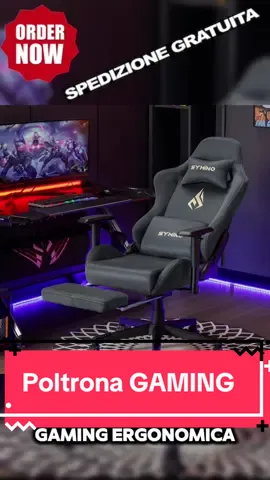 🔥 Scorte limitate! 🔥 Sedia da Gaming ergonomica con poggiapiedi, regolabile e super comoda 🎮💺 Perfetta per ore di gioco o lavoro al PC ✨ Affrettati: disponibilità ridotta ⏳ 👉 Ordina subito prima che finisca! #GamingChair #SetupDaSogno #TikTokMadeMeBuyIt #ScorteLimitate #OffertaDelGiorno