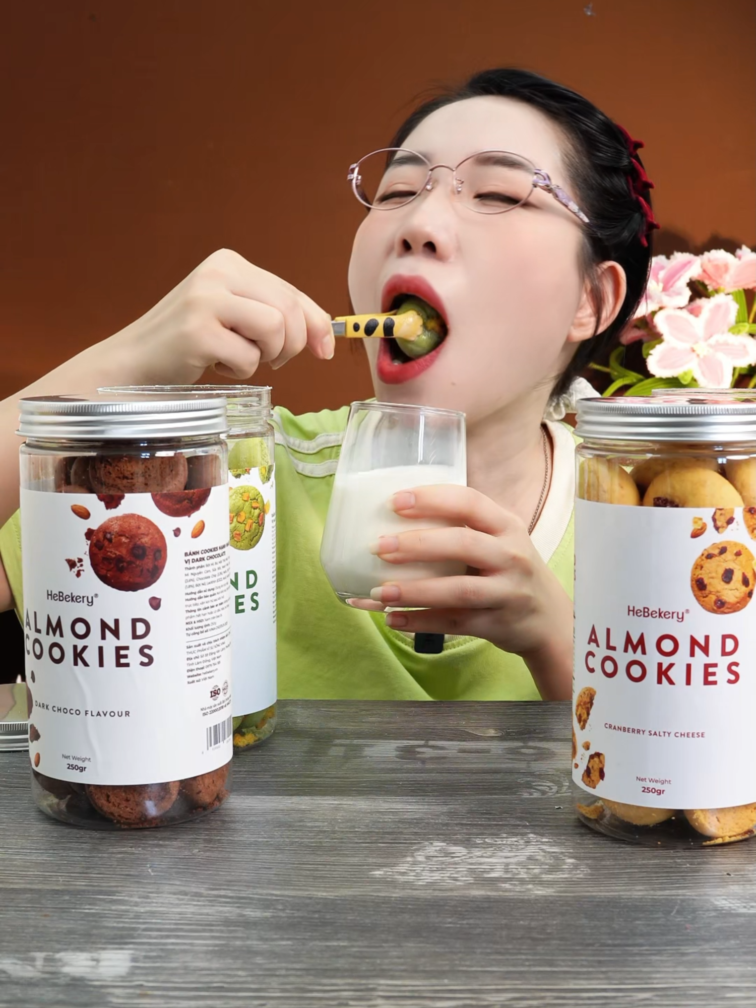 Món bánh được chị Hà Linh chấm 9.5 điểm có thêm vị mới nè mọi người #Miloondiet #vtmqn #vtmgr