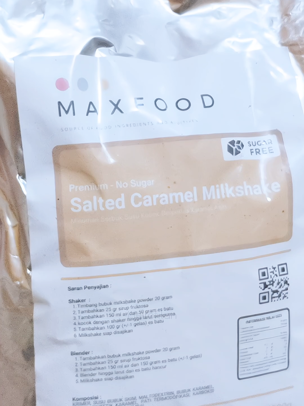 ♡Salted Caramel Milkshake by MaxFood