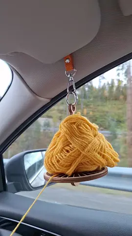 Roadtrip knitting! #roadtrip #knitting #knittok #workinprogress #wip 