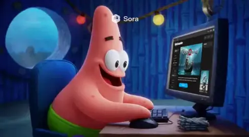 Зачем бро скачивает с гидра лаунчера? #patrickstar #ai #sora #нейросеть #spongebobmeme #spongebobsquarepants #meme 
